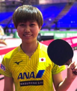 佐藤瞳(卓球)のかわいい画像を紹介！ハーフと噂だけど出身や学歴(中学・高校）は？ラケットの使用ラバーを調査！ 楽育